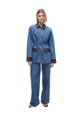 Studio AR Carlota denim jacket Blue
