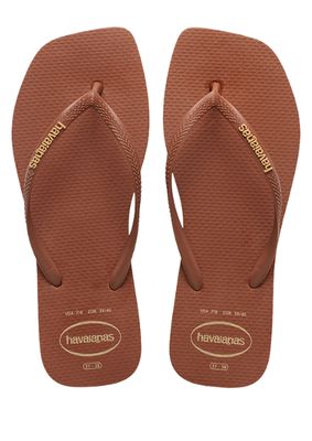 Havaianas Square logo pop up Rust