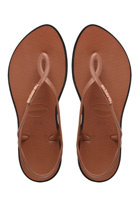 Havaianas Luna Point Rust Black