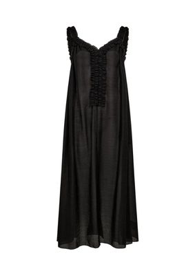 Haute L’Amitié Frida Frill Dress Black
