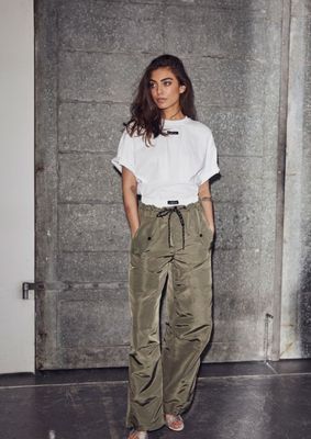 Haute L’Amitié Romie Pleat Tee White