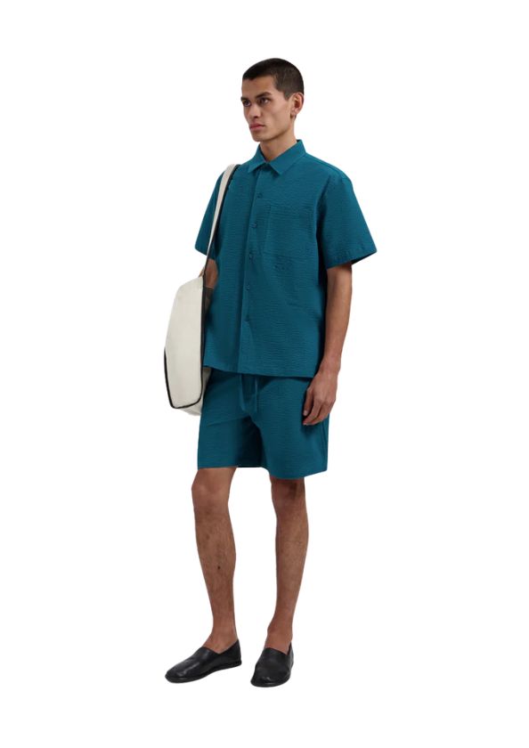 OLAF Seersucker Shorts Gulf Coast OLAF Seersucker Shorts Gulf Coast