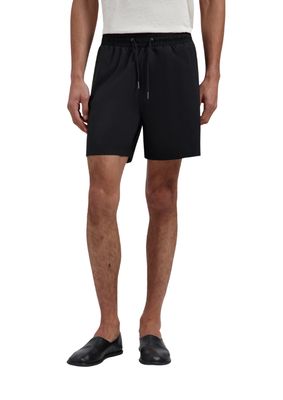 OLAF Texture Regular Swim Shorts Black
