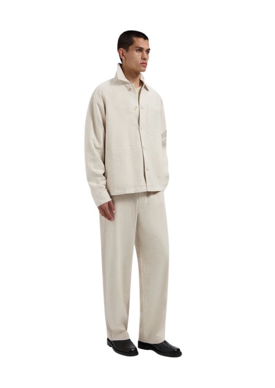 OLAF Linen Jacket Cement