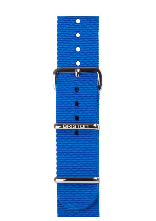 Briston Nato Strap Electric Blue