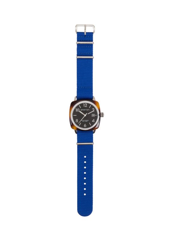 Briston Nato Strap Electric Blue