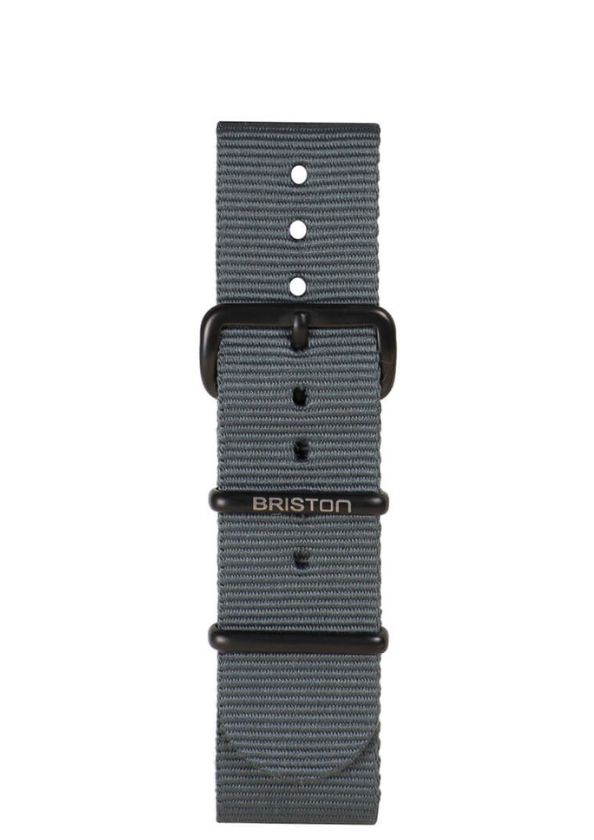 Briston Nato Strap Grey