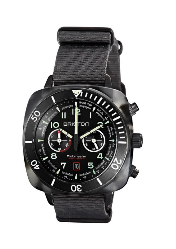 Briston Nato Strap Grey
