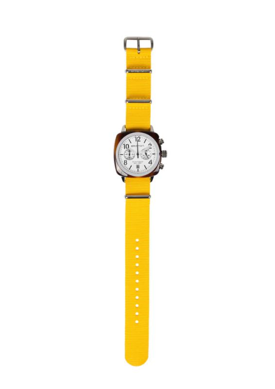 Briston Nato Strap Yellow