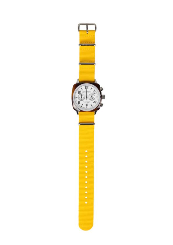 Briston Nato Strap Yellow