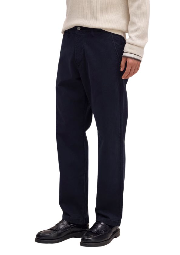 NN07 Aden Straight leg regular fit chino Navy Blue