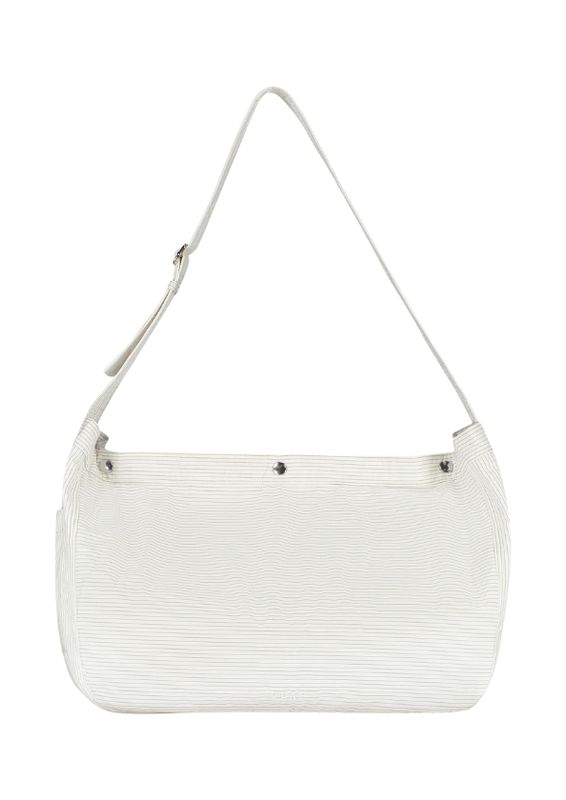 OLAF Stripe Newspaper Bag Off White