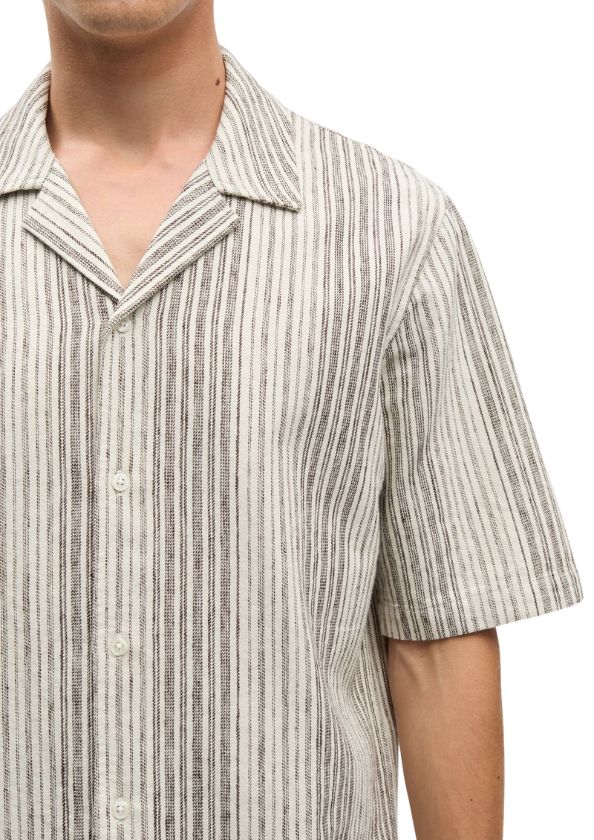 Samsoe Samsoe Oscar AX Shirt 14749 Brown st Samsoe Samsoe Oscar AX Shirt 14749 Brown st