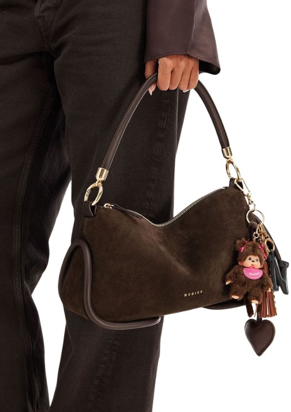 Nubikk Bibi Bag Donkerbruine Tas voor Dames