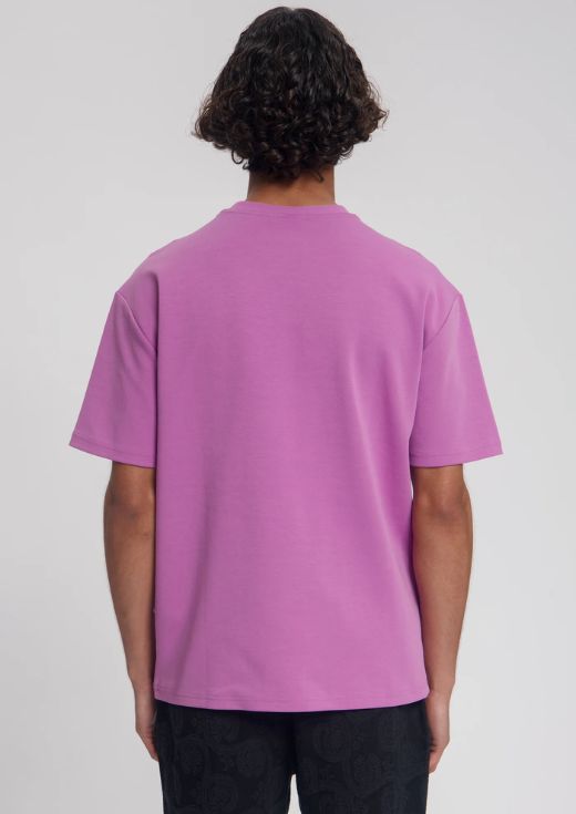 Law of the Sea Displace Artwork tee Mulberry