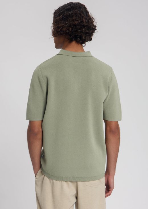 Law of the Sea Tide Milano knitted polo Tea