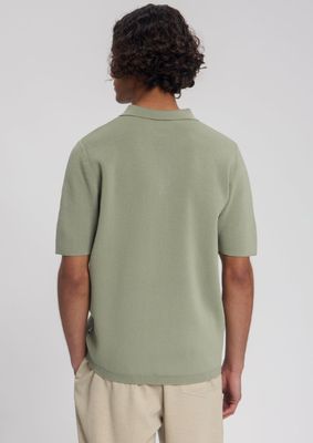 Law of the Sea Tide Milano knitted polo Tea