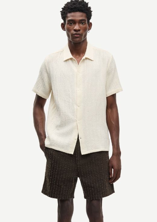 Samsoe Samsoe Saavan JX shirt 16066 Clear Cream