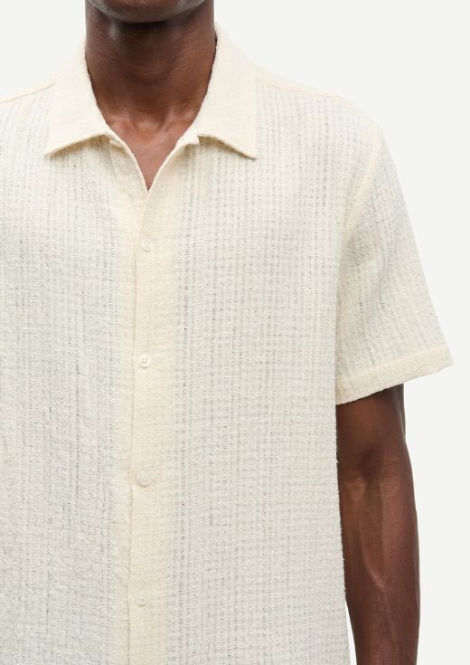 Samsoe Samsoe Saavan JX shirt 16066 Clear Cream