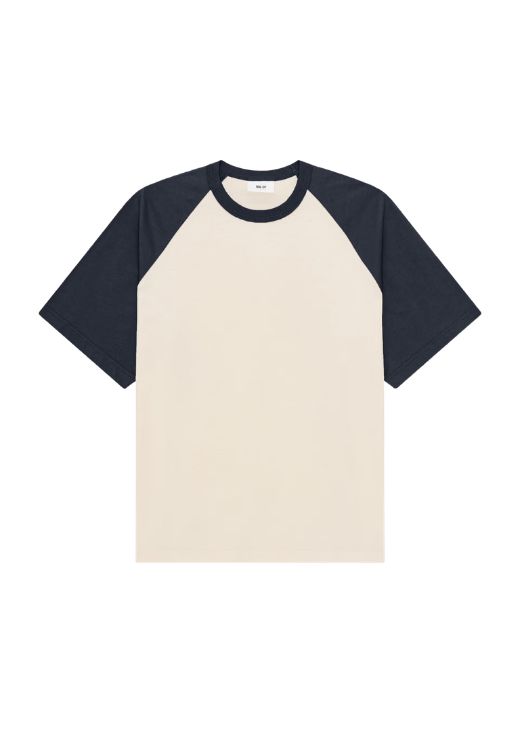 NN07 Regie SS Organic cotton tee Deep Navy