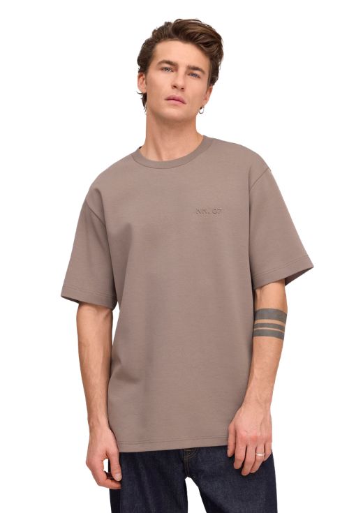 NN07 Nat Heavyweight tee Clay Mirage