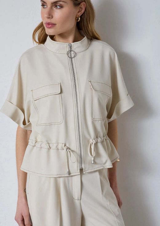 Co’Couture TerryCC Vest Bisquit, Maat: XS