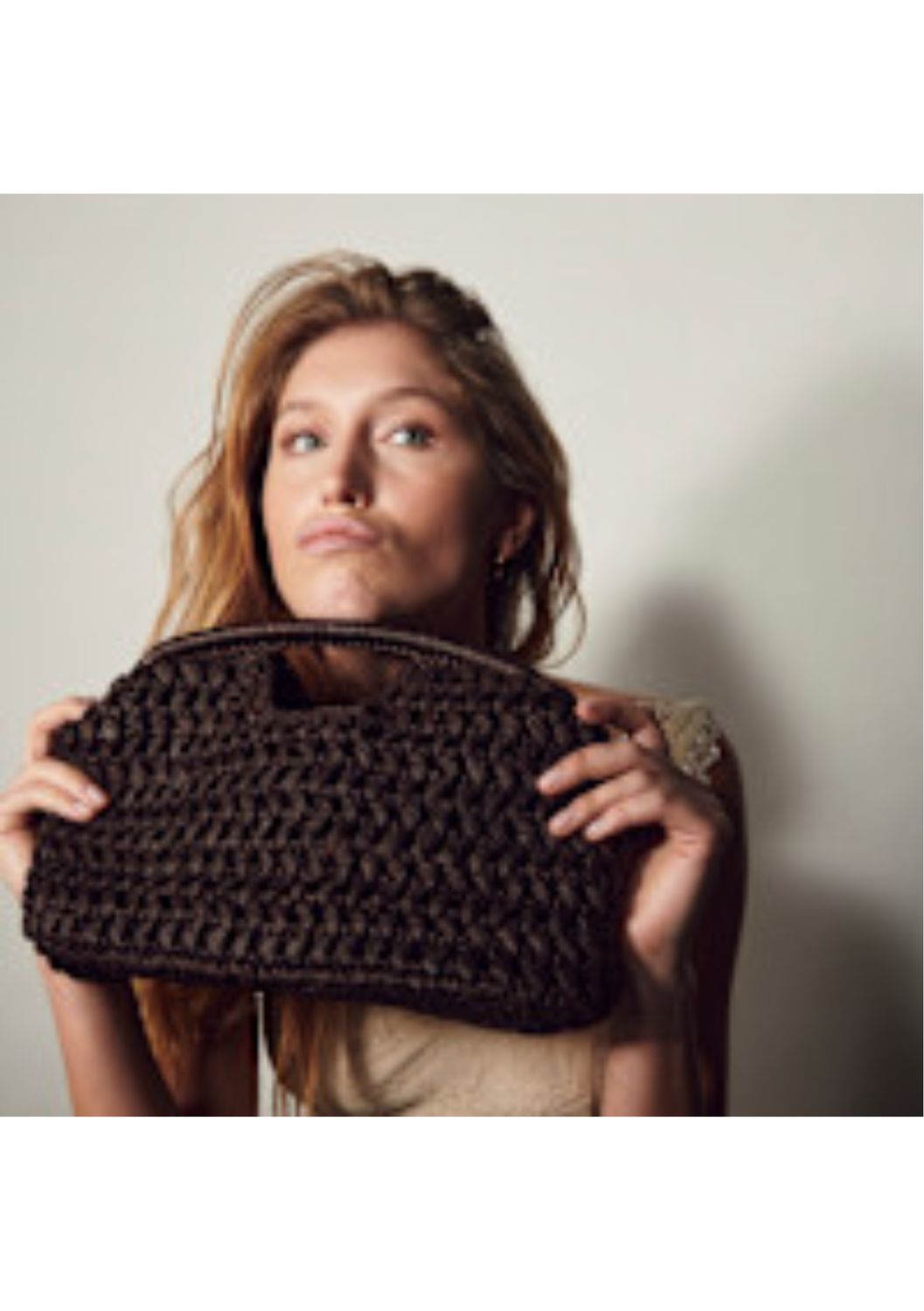 Bow 19 Olive bag Brown