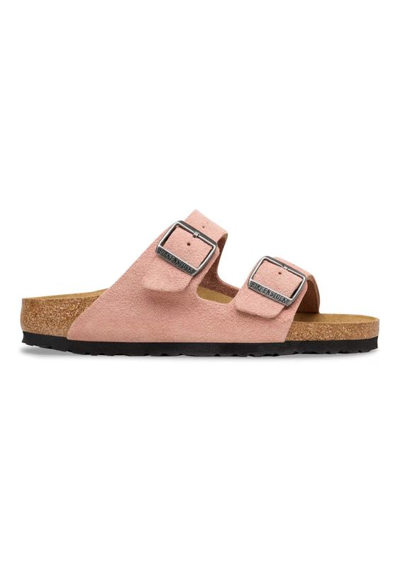Birkenstock Arizona Suede Leather Pink Clay