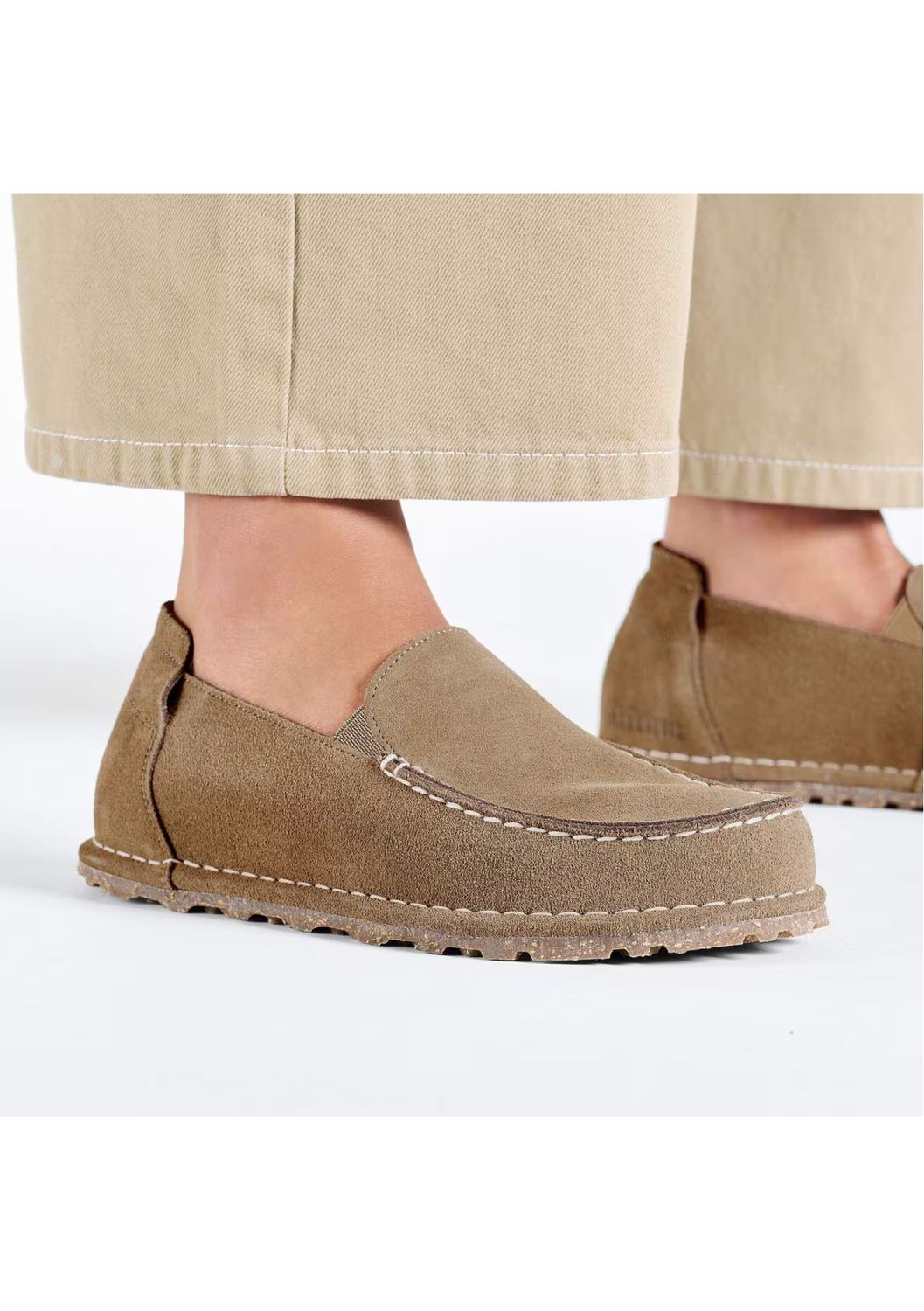 Birkenstock Utti suede Slip-on Gray Taupe Birkenstock Utti suede Slip-on Gray Taupe