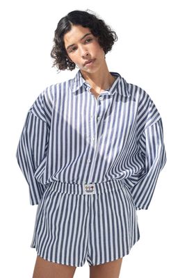 American Vintage Dames hemd Vextown strepen ink