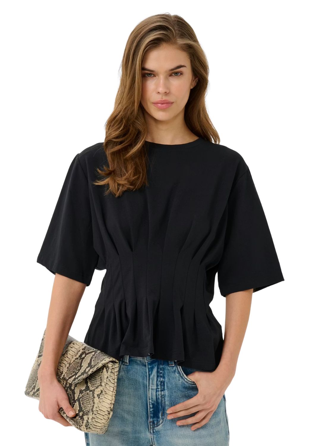 Gestuz GZinez T-shirt Black Gestuz GZinez T-shirt Black, Maat: XS