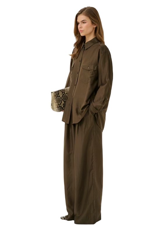 Gestuz GZsiora Broek Rain Drum Brown