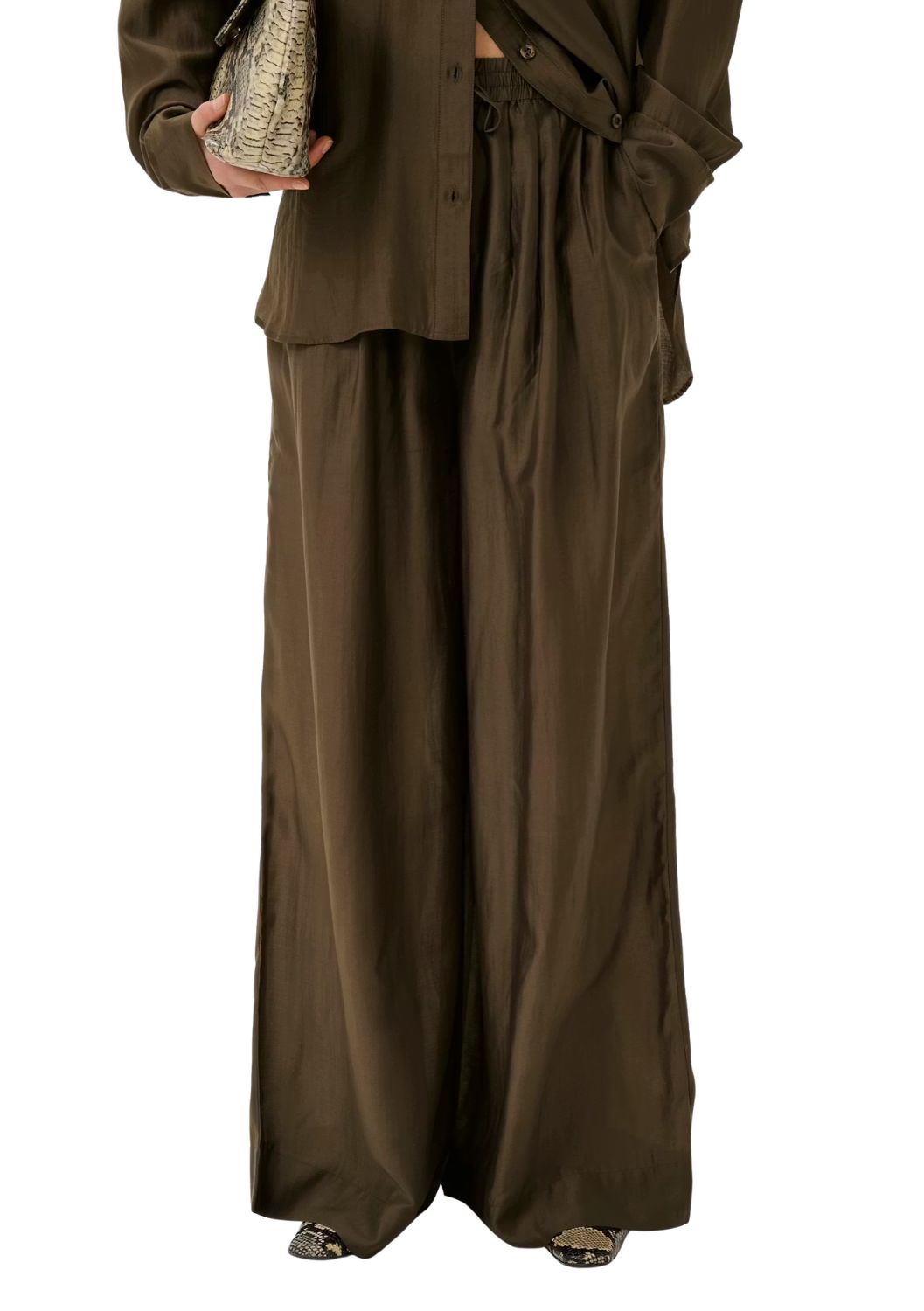 Gestuz GZsiora Broek Rain Drum Brown Gestuz GZsiora Broek Rain Drum Brown