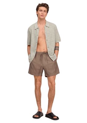 NN07 Ryder Casual drawstring shorts Clay Mirage