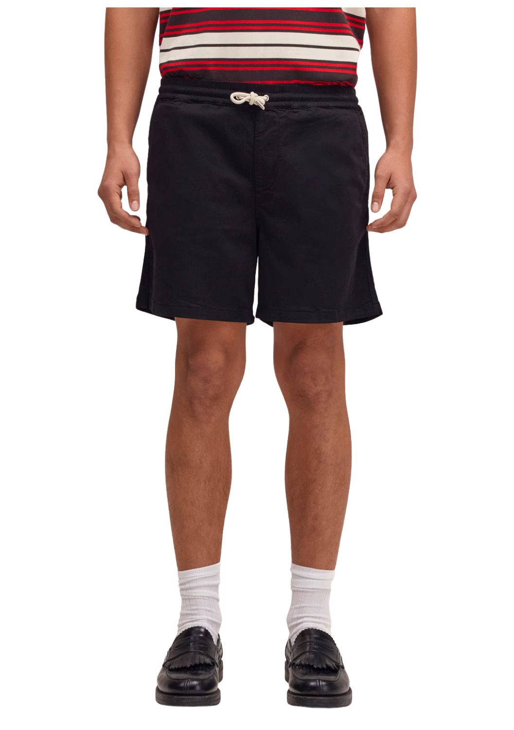 NN07 Gregor Shorts - Lyocell blend shorts Black