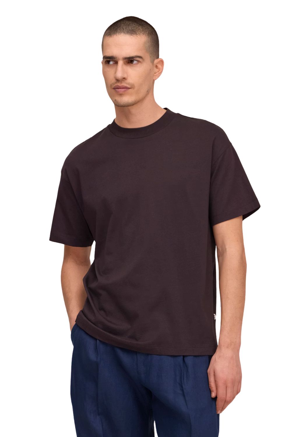 NN07 Lionel Short Sleeve tee Dusky Port
