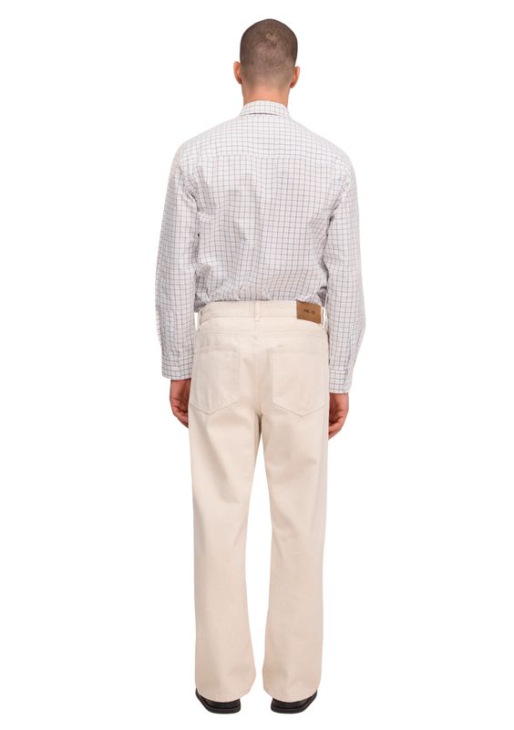 NN07 Otis Rigid organic cotton jeans Ecru
