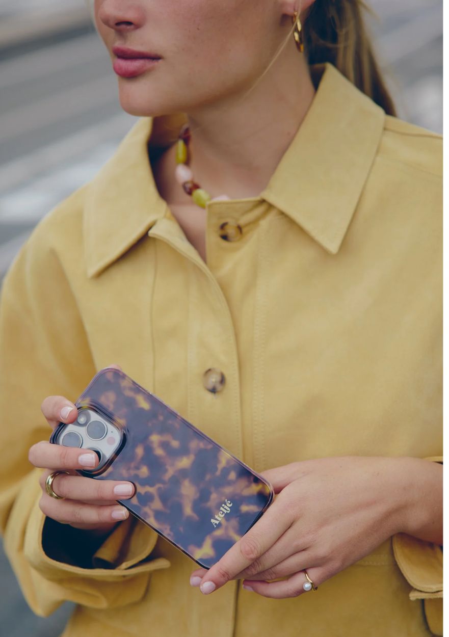 Ateljé Tortoise iPhone case no rings Ateljé Tortoise iPhone case no rings