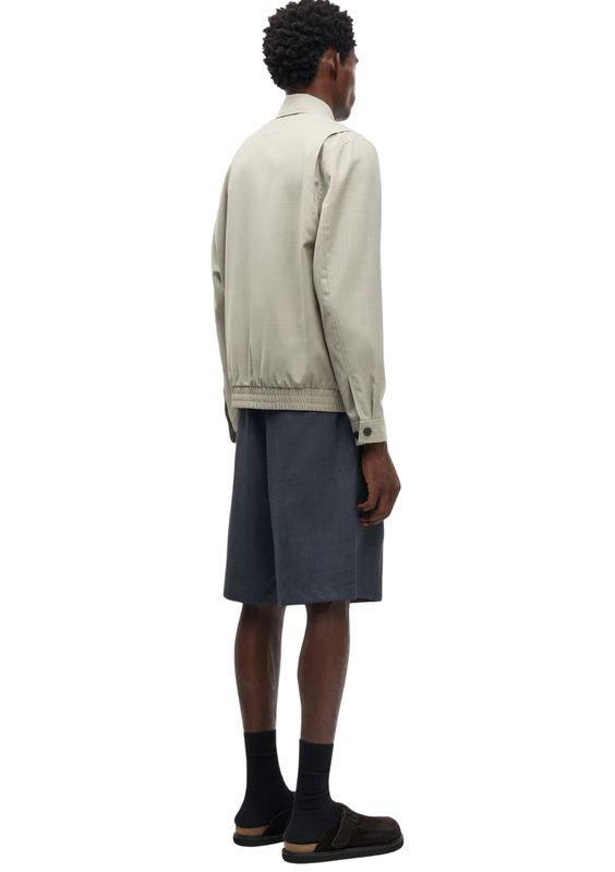 Samsoe Samsoe Sabeck jacket 16120 Aluminium melange