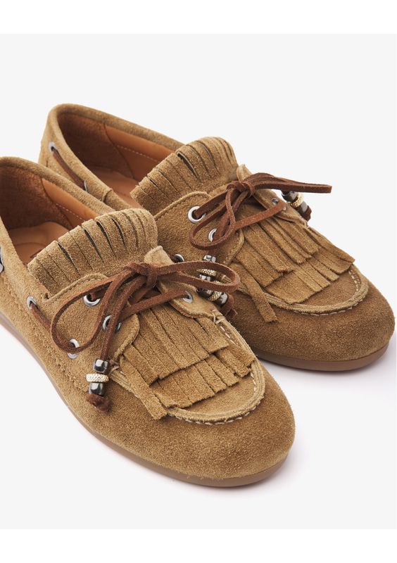 VIA VAI June Loua khaki dames loafers