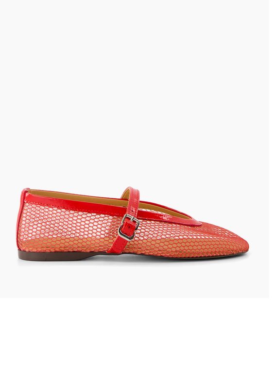 Posa Ballerina Baletto Mesh Rood