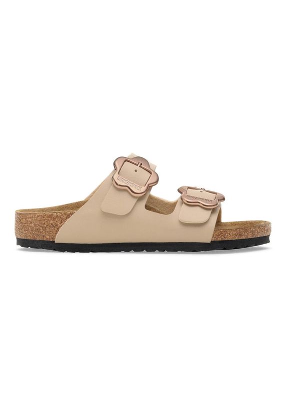 Birkenstock Arizona Flower Buckle Kids Sandcastle