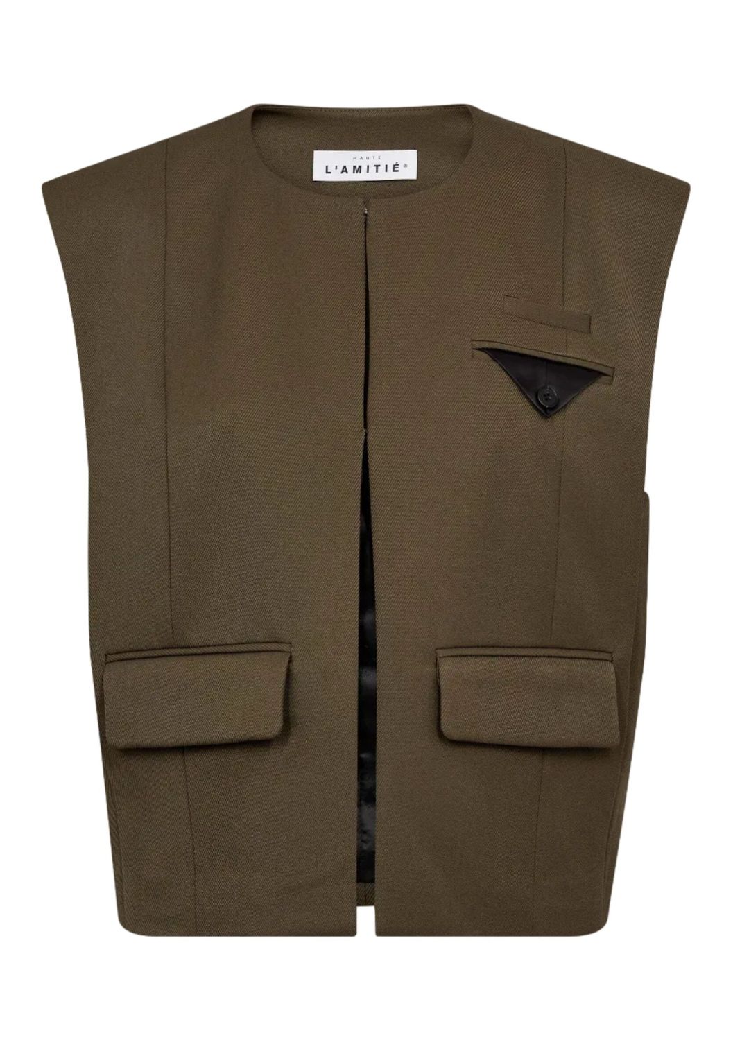 Haute L’Amitié Premiere Box Waistcoat Army