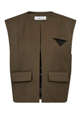 Haute L’Amitié Premiere Box Waistcoat Army