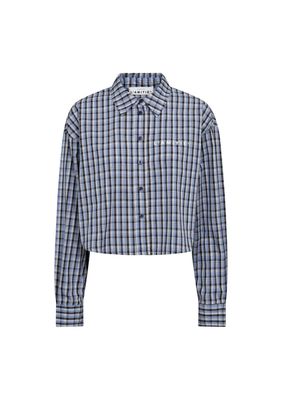 Haute L’Amitié Isolde Check Shirt Blue Check