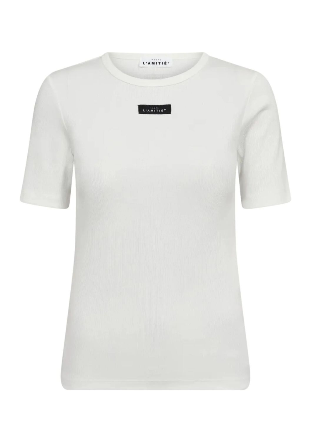 Haute L’Amitié Vintage Rib Tee White