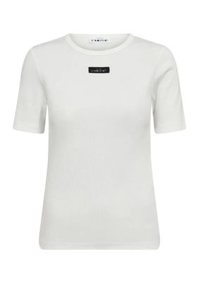 Haute L’Amitié Vintage Rib Tee White