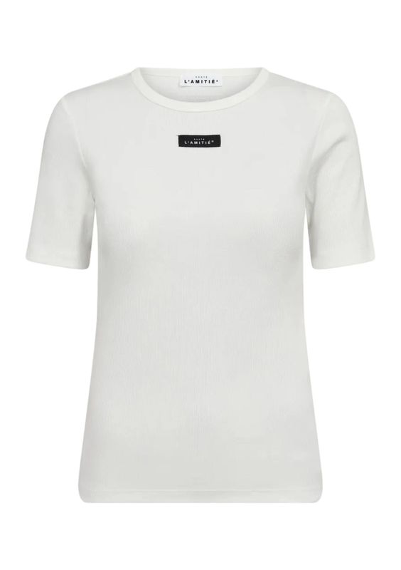 Haute L’Amitié Vintage Rib Tee White Haute L’Amitié Vintage Rib Tee White