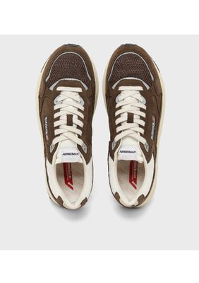 Autry Hyperway suede mesh Cotto Marshmallow