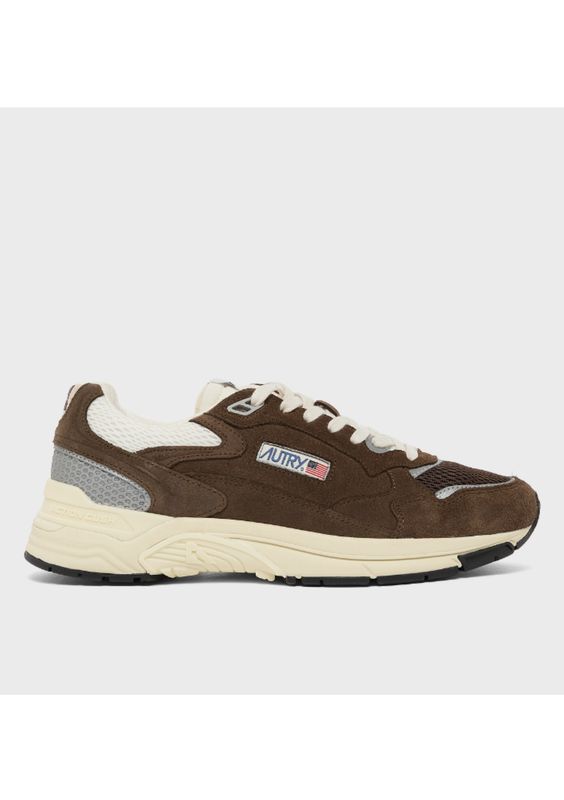 Autry Hyperway suede mesh Cotto Marshmallow